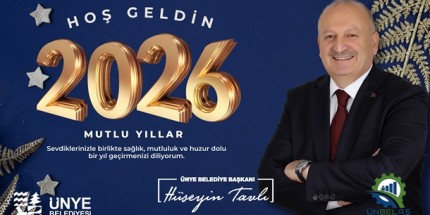 “Ünye’yi Geleceğe Taşıyan Bir Yılı Geride Bıraktık”